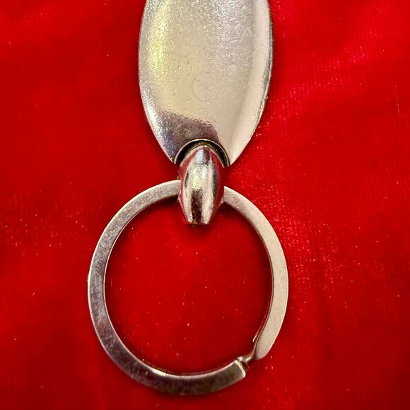 MERCEDES BENZ SILVER RHINESTONE KEY CHAIN - Picture 5 of 7